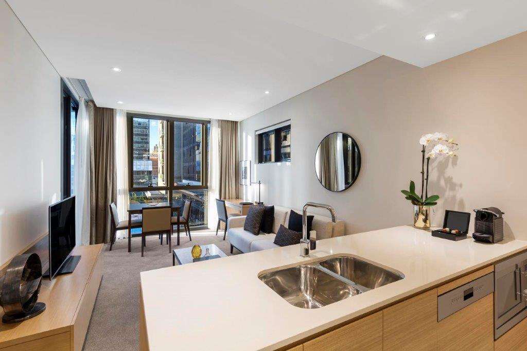 Skye Suites Sydney Room photo A typical apartment interior